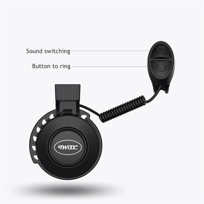 USB Rechargeable Electric Bike Bell & Horn