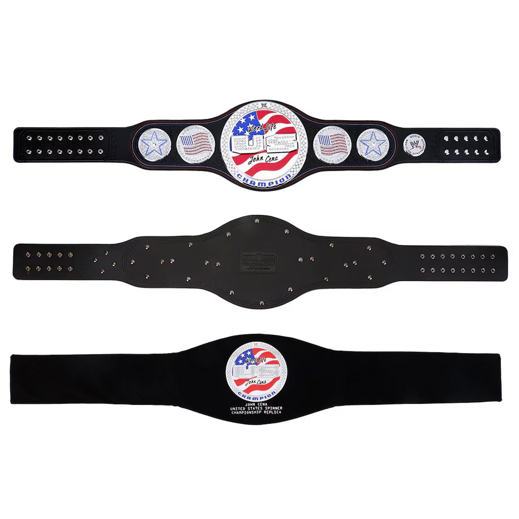 John Cena Spinner United States Championship Replica Title Belt