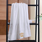 Cotton gift towel custom embroidery boutique hotel hotel sauna large bath towel