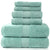 Cotton absorbent towel set of 3 pieces and 6 pieces