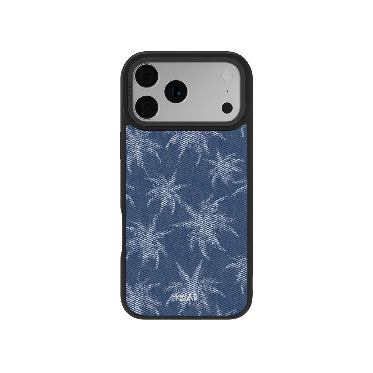 Denim Tree | Blue Patterned iPhone Case