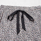 Leopard Bow Long Sleeve Top & Pants Pajama Set