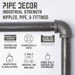 Paper Towel Holder By PIPE DECOR