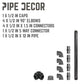 Paper Towel Holder By PIPE DECOR