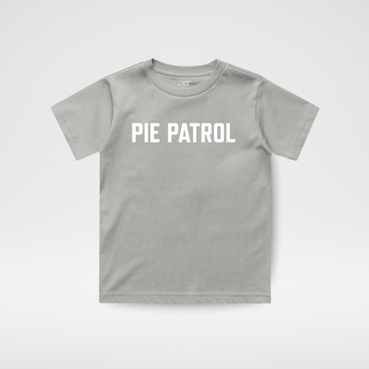 PIE PATROL TODDLER THANKSGIVING TEE - ASH