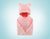 Cotton baby care hooded bath towel
