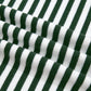 Stripe Button Placket Drop Shoulder Long Sleeve Sweater