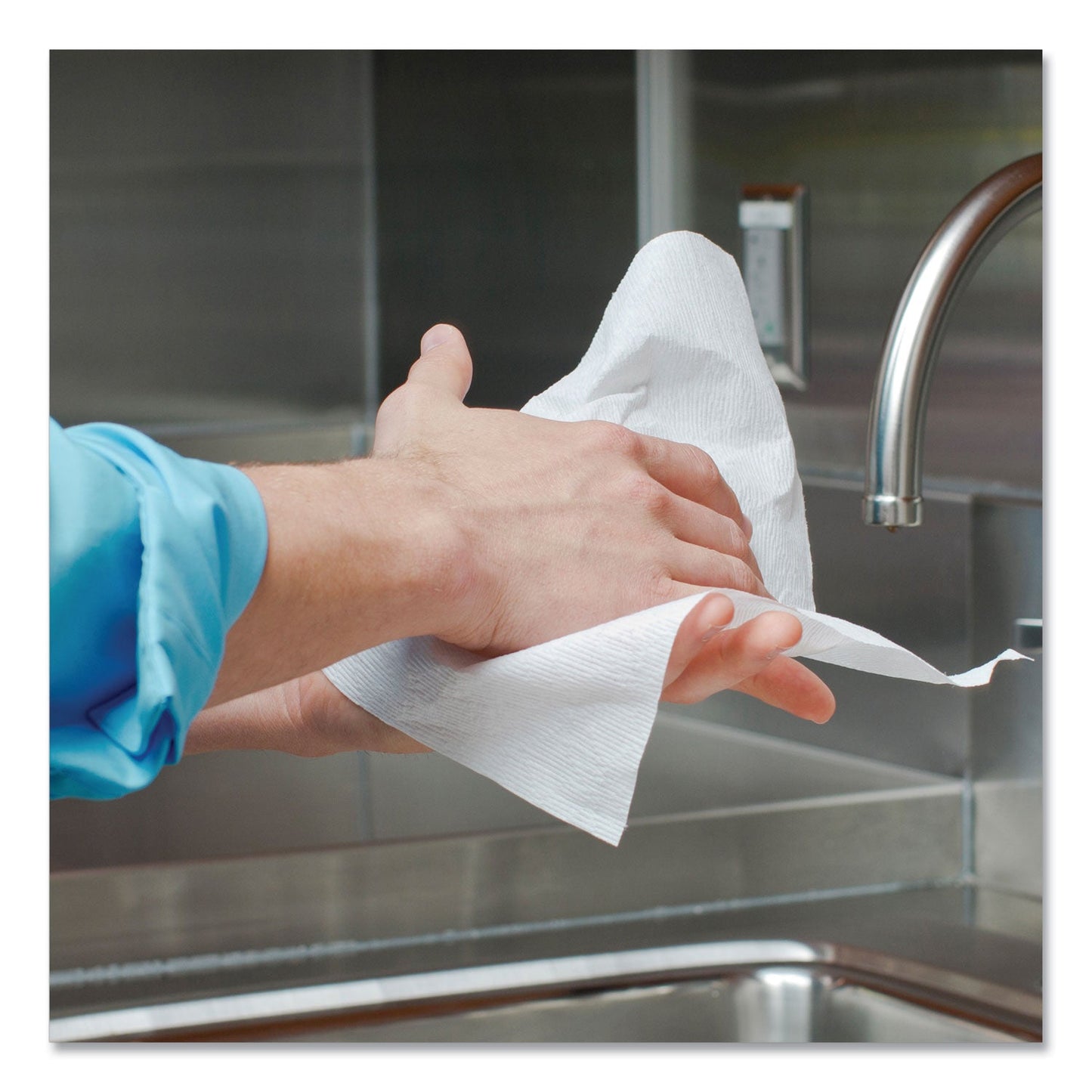 Kleenex Hard Roll Paper Towels with Premium Absorbency Pockets, 8" x 600 ft, 1.75" Core, White, 6 Rolls/Carton