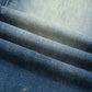 Solid Denim Flare Leg Jeans w/ Pockets