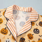 Halloween Pumpkin Top & Pants Pajama Set