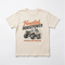 HAUNTED HORSEPOWER HALLOWEEN TEE - VINTAGE CREAM