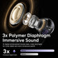 Wireless Bluetooth Headphones,144 Language Real Time Translation Earphones for Business,with Smart Touch Screen HiFi TWS Headset