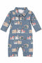 North Pole Express L/S Polo One-Piece
