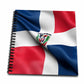 3dRose Flag of Dominican Republic waving in the wind - Drawing Books (db_340077)