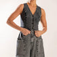EXPLORING THE CITY DENIM VEST