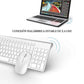 Wireless Keyboard Mouse Spanish/Russian Set 2.4G Ultra-Thin Sleek Design for office/travel Full Size Wireless Mouse Keyboard
