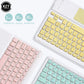 Mini Bluetooth-compatible Keyboard Wireless Keyboard For Computer Phone  English Russian Rechargable Keyboard For Ipad Tablet PC