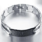 VQYSKO Men's Bracelets Trendy Jesus Christian Cross Stainless Steel Bangle Fashion Jewelry