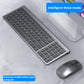 Bluetooth 5.0 2.4G Wireless Keyboard and Mouse Combo Mini Multimedia Keyboard Mouse Set for Laptop PC TV iPad Macbook Android