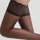 Fantasy Stockings Conte Happy - Polka Dot Silicone Lace Top