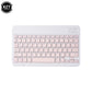 Mini Bluetooth-compatible Keyboard Wireless Keyboard For Computer Phone  English Russian Rechargable Keyboard For Ipad Tablet PC