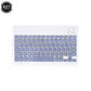 Mini Bluetooth-compatible Keyboard Wireless Keyboard For Computer Phone  English Russian Rechargable Keyboard For Ipad Tablet PC