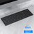 Bluetooth 5.0 2.4G Wireless Keyboard and Mouse Combo Mini Multimedia Keyboard Mouse Set for Laptop PC TV iPad Macbook Android