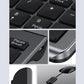 Bluetooth 5.0 2.4G Wireless Keyboard and Mouse Combo Mini Multimedia Keyboard Mouse Set for Laptop PC TV iPad Macbook Android