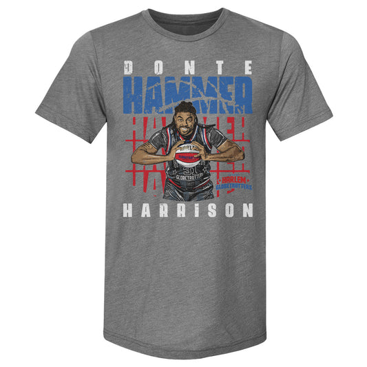 Hammer Harrison Harlem Globetrotters Pose WHT