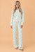 Floral Long Sleeve Top & Wide Leg Pants Set