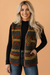 Western Fleece Pocketed Zip Up Sleeveless Vest