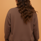 Plus Size WWJD/AMEN Reversible Exposed Seam Sweatshirt