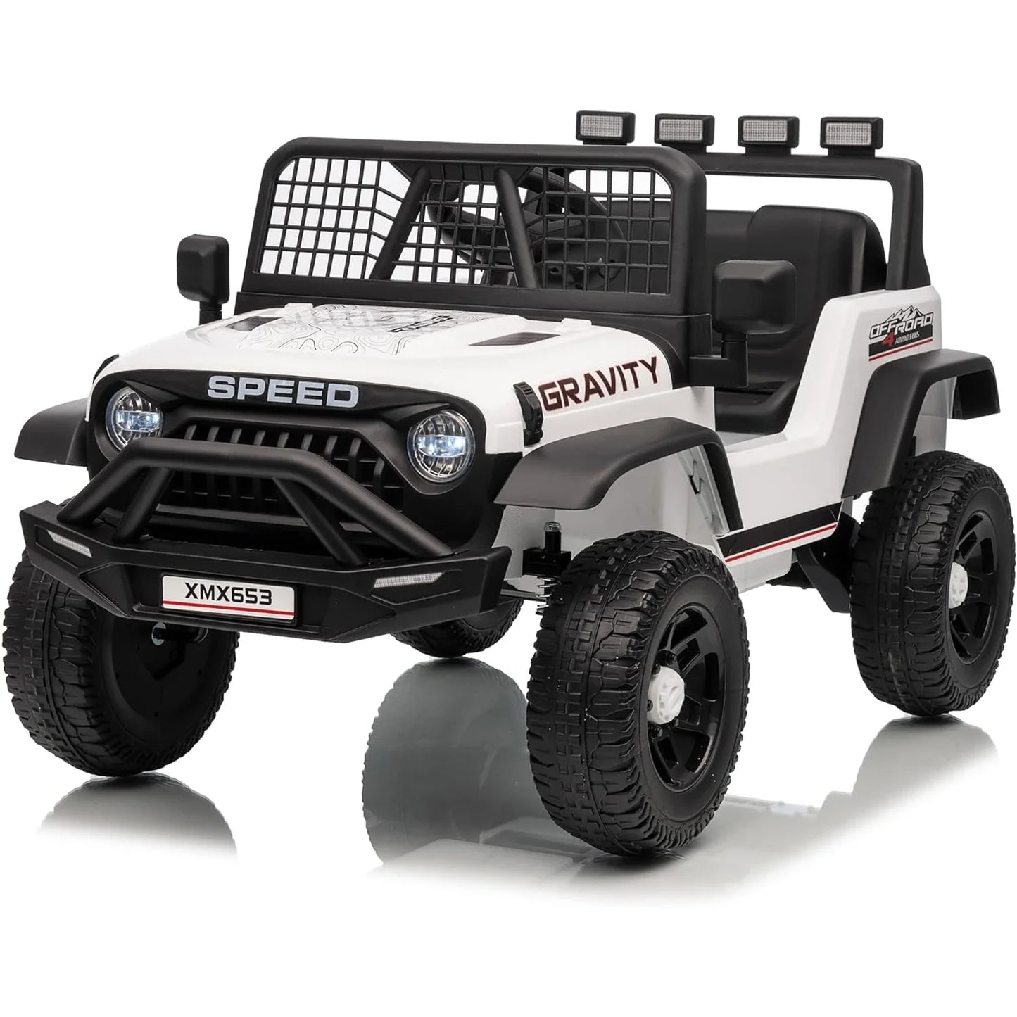 12V Kids Ride on Truck Car W/parent Remote Control, 3 Speeds