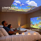 XBJ A5Pro 1080p Smart Projector With Screen Wifi6 BT5.2 Auto Focus Portable Projector 4k Home Cinema Indoor Outdoor