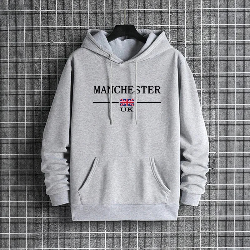 2025 Streetwear Hoodies for Men Urban Fashion Hip Hop Hooded Sweatshirt Male Trendy Casual Winter Hoody City Vibes Men's Clothes