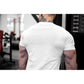 Tshirt for Men Bodybuilding  Graphic T Shirts Workout Fitness Men Clothing Short Sleeve Shirt Street Wear