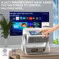 XBJ A5Pro 1080p Smart Projector With Screen Wifi6 BT5.2 Auto Focus Portable Projector 4k Home Cinema Indoor Outdoor