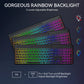 Ergonomic Backlit Keyboard Mouse Combo with Phone Holder 2.4G Wireless Rechargeable Keyboard Mouse Set for Win XP/7/8/10/11