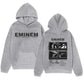 Trendy men's and women's hooded hoodies are comfortable streetwear with patterns from famous rap artists' music albums printed o