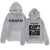 Trendy men's and women's hooded hoodies are comfortable streetwear with patterns from famous rap artists' music albums printed o