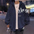 Oversized Zipper Printed Hoodies for Men Loose Casual Fashion Hooded Jacket Solid Color Fashion Sweatshirts Men's Clothing