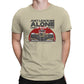 Vintage Just Leave Me Alone, I Know What To Do T-Shirts for Men Round Collar Pure Cotton T Shirt Kimi Raikkonen Short Tee Shirt