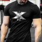Tshirt for Men Bodybuilding  Graphic T Shirts Workout Fitness Men Clothing Short Sleeve Shirt Street Wear