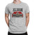 Vintage Just Leave Me Alone, I Know What To Do T-Shirts for Men Round Collar Pure Cotton T Shirt Kimi Raikkonen Short Tee Shirt
