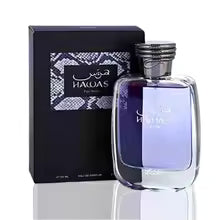 Rasasi Hawas Verde Men's EDP – Fresh Citrus Green Aroma, 3.4 FL OZ / 100 ML