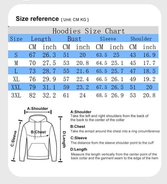 Best-selling Men's Oversized Long-Sleeved Hooded Jacket for Autumn-Winter. Brooklyn New York Letter-Printed Couple Hoodie