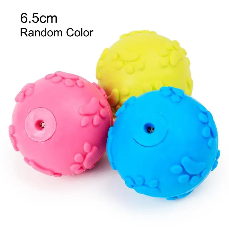 1-10pcs Pet Chew Toy Soft Rubber Bite-Resistance Bone Shape Teeth
