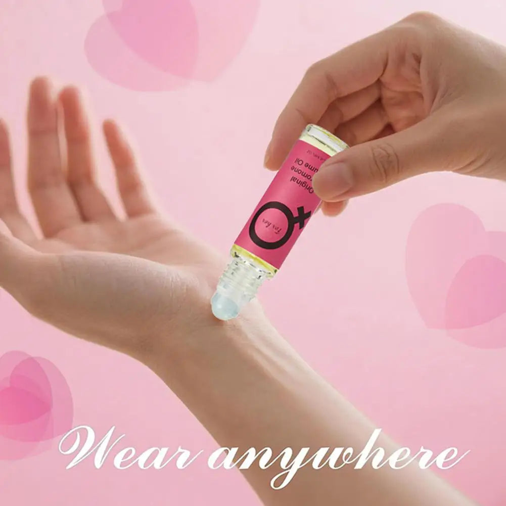 Pheromone Perfume Oil Rolling Fragrance For Men Women Natural Long-lasting Fresh Portable Charming Fragrance For Dating Daily