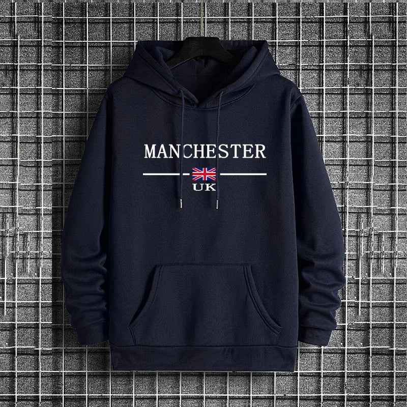 2025 Streetwear Hoodies for Men Urban Fashion Hip Hop Hooded Sweatshirt Male Trendy Casual Winter Hoody City Vibes Men's Clothes