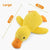 Pet Plush Toy Dog Calming Duck Companion Sleeping Duck Toys Chew Toy Durable Squeaky for Puppy Pet Teeth Cleaning Chew Pet Toy